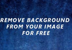 remove background from image online free